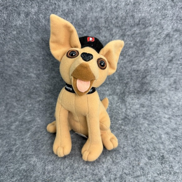 Other - TACO BELL CHIHUAHUA W/ BERET  Plush Stuffed Animal Dog Stuffy 6" Kids Toy